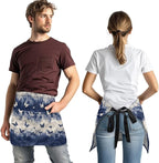 Server Apron with 3 Pockets, Waterproof Oil Waitress Waiter Half Apron - Image 3