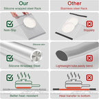 HANZENMA Roll Up Dish Drying Rack Over The Sink Kitchen Roll Up Sink Drying - Image 6