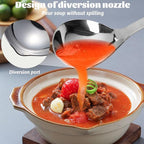2Pcs Soup Ladle, Soup Spoons Stainless Steel 304 - Image 5