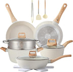 16PCS Pots and Pans Set Non Stick Cookware Set Nonstick by Unknown