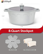 MICHELANGELO 8-Quart Soup Pot - Image 2