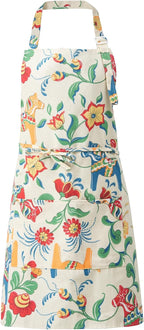 DILLMAN Aprons for Women with Pockets Cotton Linen Cooking Kitchen Baking Soft by DILLMAN