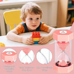 Hourglass 45 Minute Sand Timer, Plastic Sand Clock 45 Min, Unbreakable Colorful - Image 3