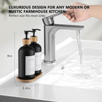 Black Glass Soap Dispenser - Image 2