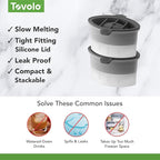 Tovolo Football Ice Cube Mold Pack of 2 Large Craft Ice Molds - Image 3