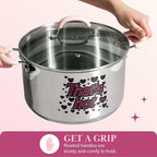 Paris Hilton Stainless Steel Stock Pot - Image 4