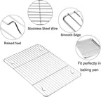 TeamFar Cooling Rack, Baking Roasting Rack Stainless Steel - Image 3