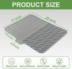 Silicone Drying Mat, Heat-Resistant, Eco-friendly, Hygienic Drying Pad - Image 3