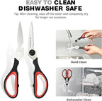 Kitchen Cooking Shears Heavy Duty Kitchen Scissor with, Detachable, All Purpose - Image 2