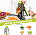 Rotary Cheese Grater with Handle Kitchen Shredder Slicer Grater Slicer Ice - Image 4