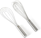 Martha Stewart Richburn 2pc 12" Stainless Steel Balloon & Flat Whisk by MarthaStewart