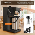 TOMAKEIT Airpot Coffee Dispenser Thermal - Image 2