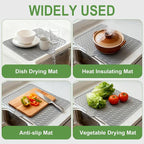 Silicone Drying Mat, Heat-Resistant, Eco-friendly, Hygienic Drying Pad - Image 6