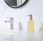 Copper Glass Bathroom Soap Dispenser - Image 2