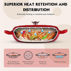 Overmont Enameled Cast Iron Dutch Oven - Image 3