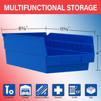 Akro-Mils 30130 Plastic Shelf Bins, Heavy Duty Storage Bins - Image 3