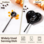 FoldTier 2 Pcs Ceramic Coffee Spoon Rest - Image 2