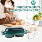 YONILL Mini Double Dutch Oven for Sourdough Bread Baking - Image 7