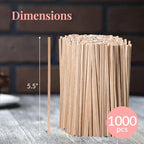 1000 Wooden Coffee Stirrer by Prestee - Image 3