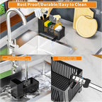 Sink Caddy & Kitchen Sink Organizer, Plastic Kitchen Countertop Organizer - Image 5