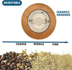 Salt and Pepper Grinder Set, Manual Pepper Grinder - Image 2