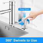 Soap Dispenser Kitchen Sink, Sink Soap Dispenser, Dish Soap Dispenser Pump - Image 2