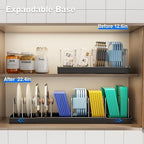 Mustorn Pots and Pans Organizer Under Cabinet - Image 4