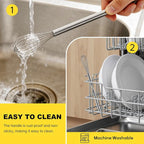 NileHome Mini Whisks Stainless Steel Whisk 11" Kitchen Small Wisk Balloon Wire - Image 7