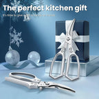 HUUSK Silver Kitchen Scissors Set - Image 6