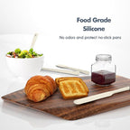 ChefAide 5 Pieces Silicone Spatula Set, Food Grade Rubber Spatula, Upgrade - Image 8