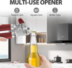 Safring Can Opener Manual, Heavy Duty Handheld Strong Can Opener - Image 5