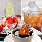 Penguin Ice Cube Mold, Fun Shapes Ice Cube Tray, Make 4 Cute Penguin Ice Balls - Image 6