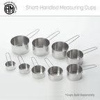 American Metalcraft MCW125 Stainless Steel Measuring Cup, Wire Handle, 1 - Image 6