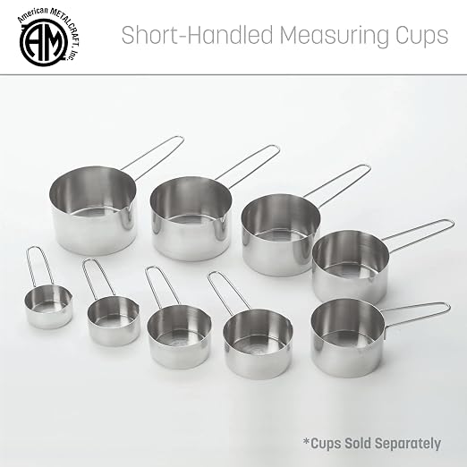 American Metalcraft MCW125 Stainless Steel Measuring Cup, Wire Handle, 1 - Image 6