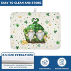 St Patrick's Day Gnome Dish Drying Mat - Image 5