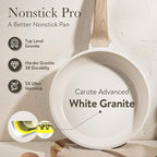 CAROTE Non Stick Frying Pan Skillet, Egg Pan Omelet Pans, Granite Cookware PFOA - Image 5