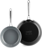 GreenPan Swift Healthy Ceramic Nonstick, Stainless Steel Handles, Dishwasher by GreenPan