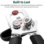 Beneno Can Opener, Heavy Duty Manual Can Opener - Image 3