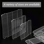 Wire Cooling Racks For Baking 9.3"X13.6" Oven Safe Small Grid Fits Air - Image 5