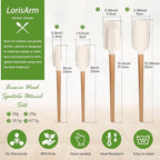 LorisArm Wooden Handle Spatula Set - Image 2