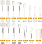 LIANYU 15 Pcs Cooking Kitchen Utensils Set - Image 2