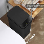 Yatmung 4 Gallons Bathroom Trash Can Automatic Touchless - Image 3