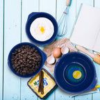 Glad Mixing Bowls with Pour Spout, BPA Free, Dishwasher Safe Plastic Kitchen - Image 2