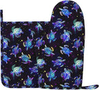 Sea Turtle Oven Mitts and Pot Holders Set - Image 7