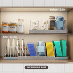 Magheo Expandable Food Storage Container Lid Organizers - Image 3