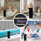 YIKHOM Automatic Liquid Soap Dispenser, Dish Soap Dispenser 8 Volume Control - Image 5