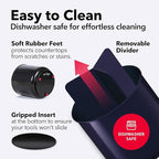 Cooler Kitchen Jumbo Plastic Rotating Extra Large Utensil Holder Crock - Image 3