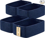MiniArk Small Storage Baskets for Organizing | Closet Organizer Bins | Shelf by MiniArkStorageBasketsHome