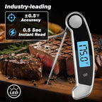 Meat Thermometer Digital Waterproof Instant Read Thermometer - Image 7