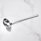 KEAWELL Premium 11" Verona Small Soup Ladle, 18/10 Stainless Steel, Heavy-Duty - Image 3